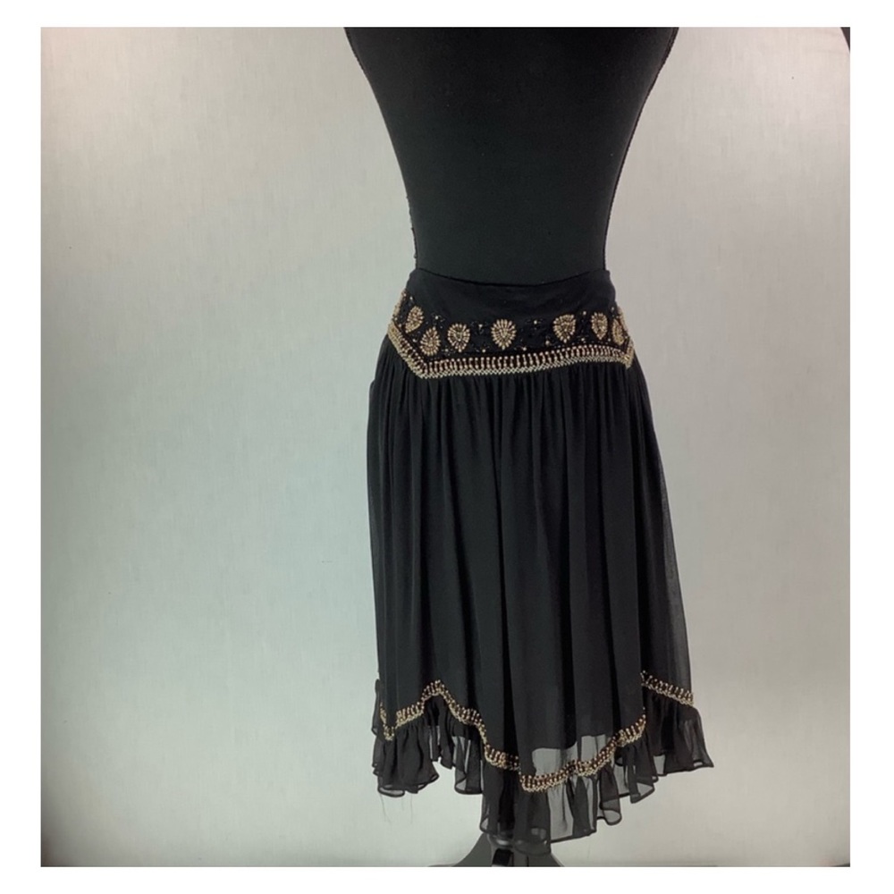 🛍️# 857 NWT French Connection Silk Skirt - Picture 9 of 13